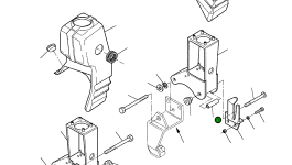 Проставка 334405661 Komatsu