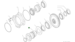Приводной вал 42W-23-H0P72 Komatsu