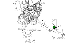 Провод 416-06-32271 Komatsu