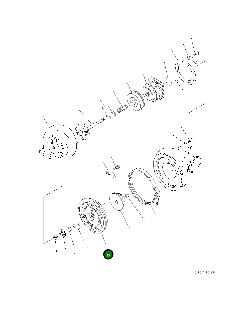 Пластина 6505-51-0830 Komatsu