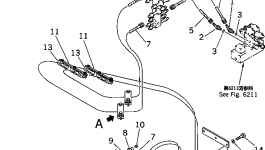 Шланг 07109-20235 Komatsu