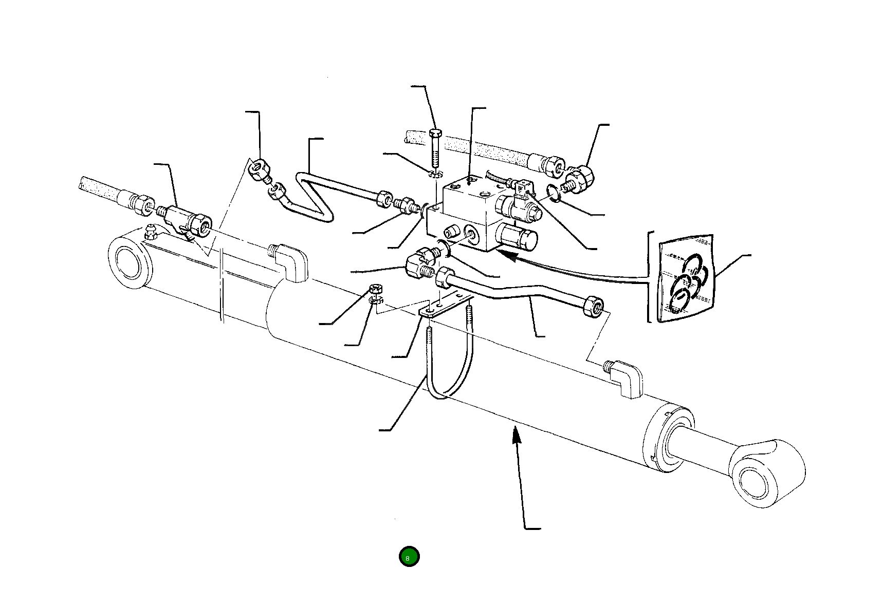 Пластина 500014718 Komatsu