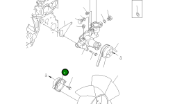 Проставка 450-021 Komatsu