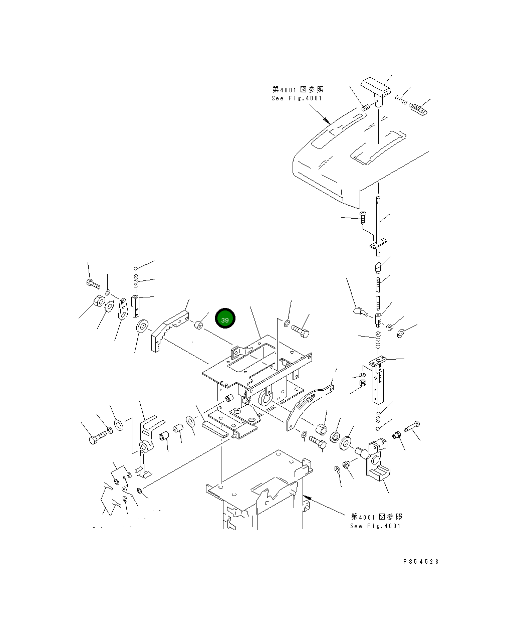 Проставка 235-45-13490 Komatsu