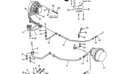 Трубка 201-62-42160 Komatsu