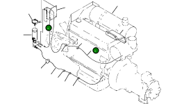 Провод 208-06-58170 Komatsu