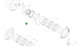Поршень 42W-23-H0P35 Komatsu