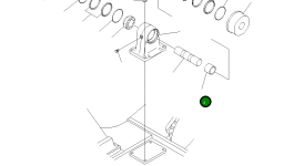 Проставка 21N-30-35220 Komatsu