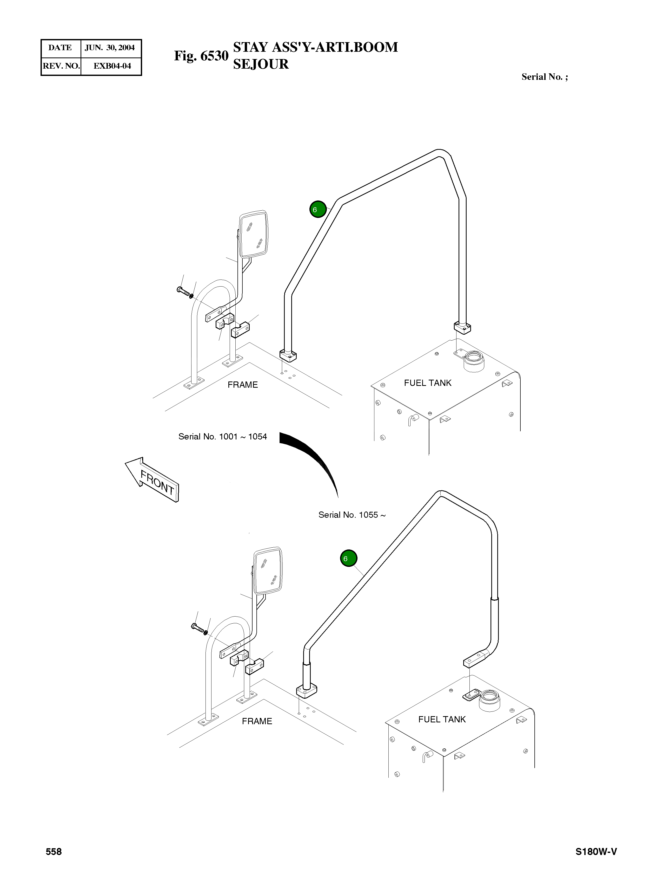 Стойка 145-00114A Komatsu