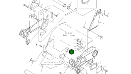 Прокладка 262-70-27222 Komatsu