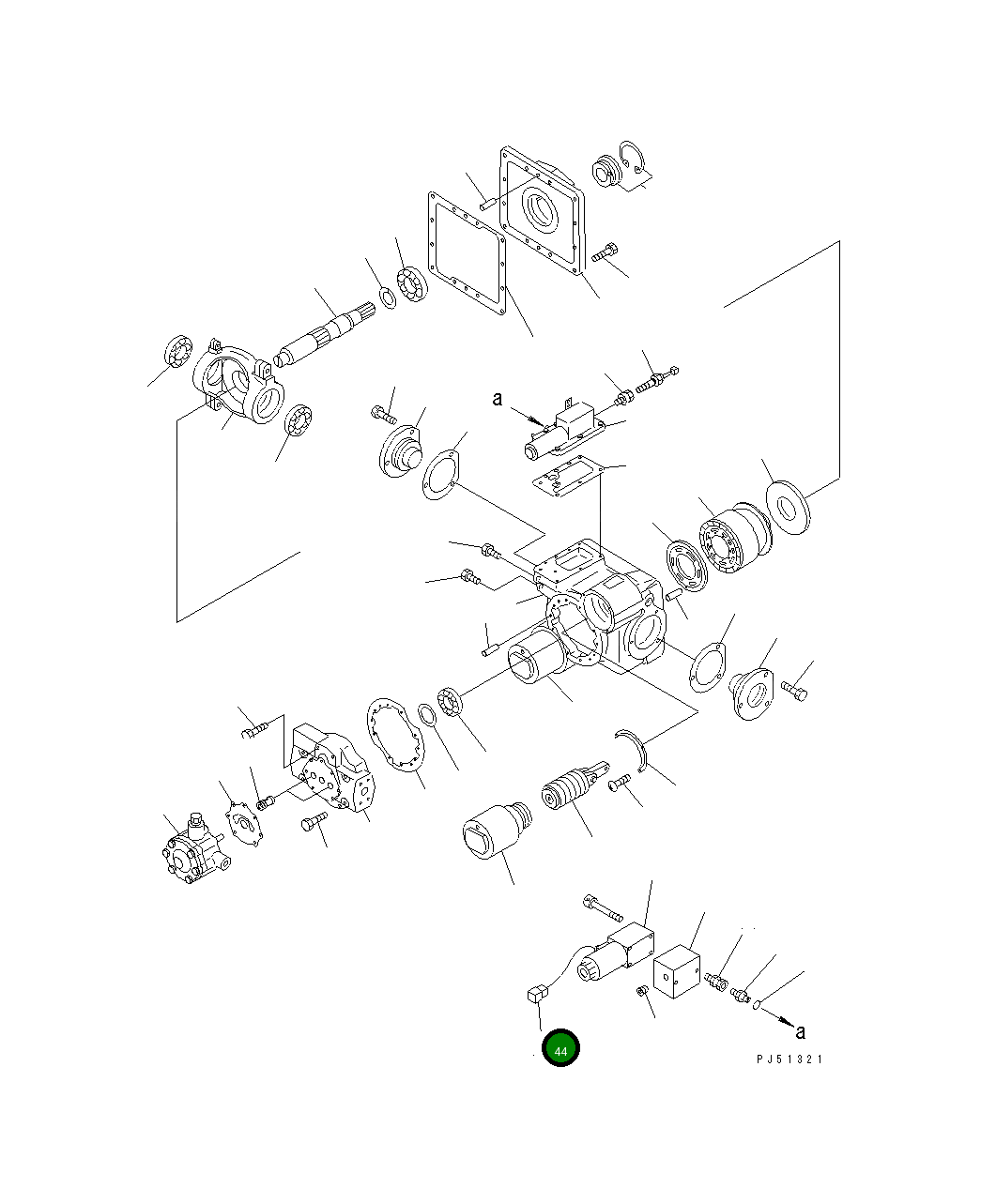 Провод 262-61-21920 Komatsu
