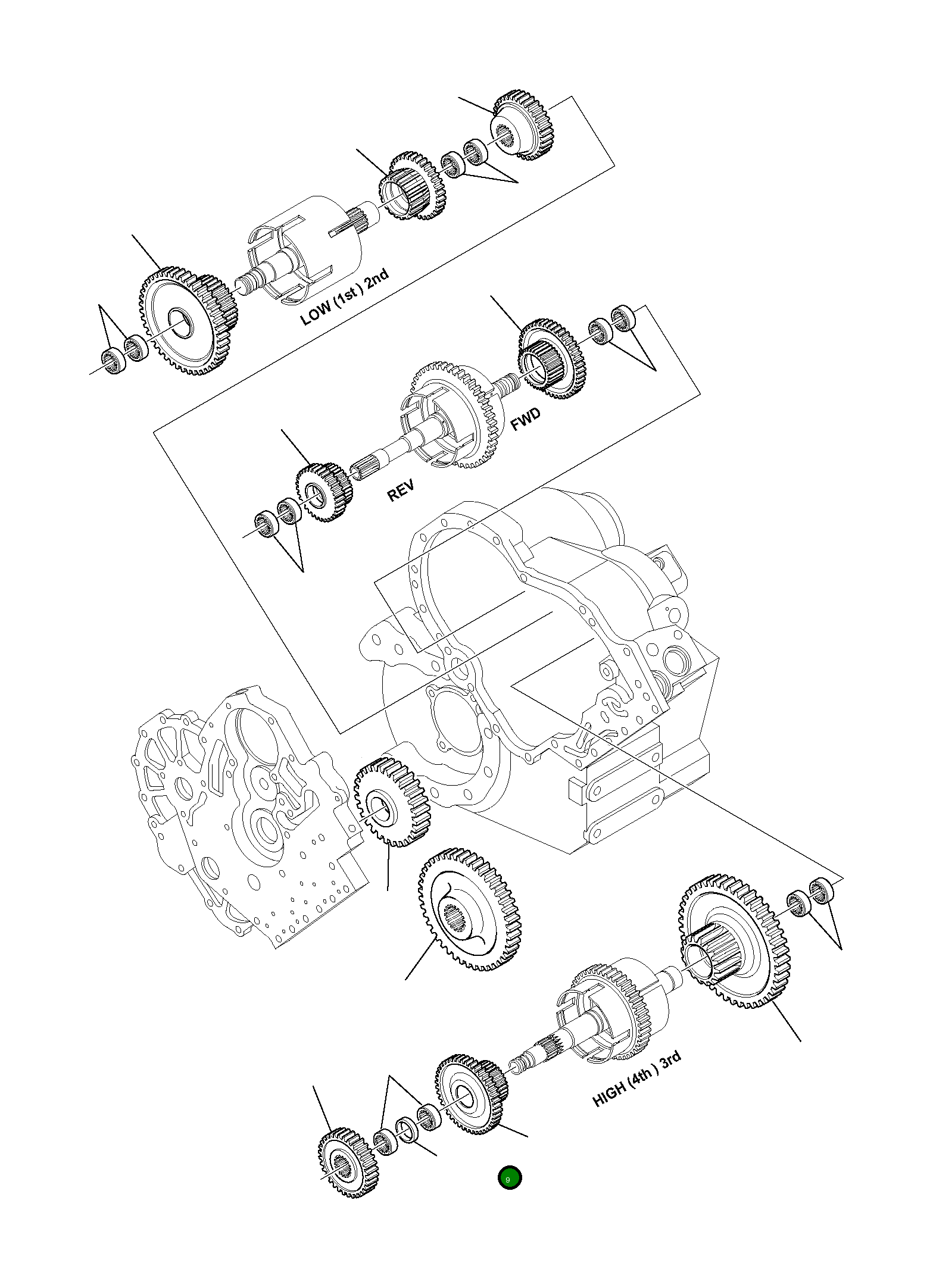 Проставка DG4205483 Komatsu