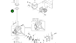 Прокладка 07331-20020 Komatsu