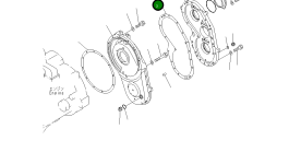 Прокладка 277-19-51130 Komatsu