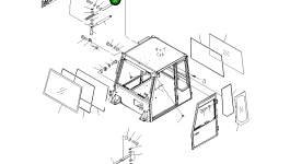 Пластина 56B-54-24790 Komatsu