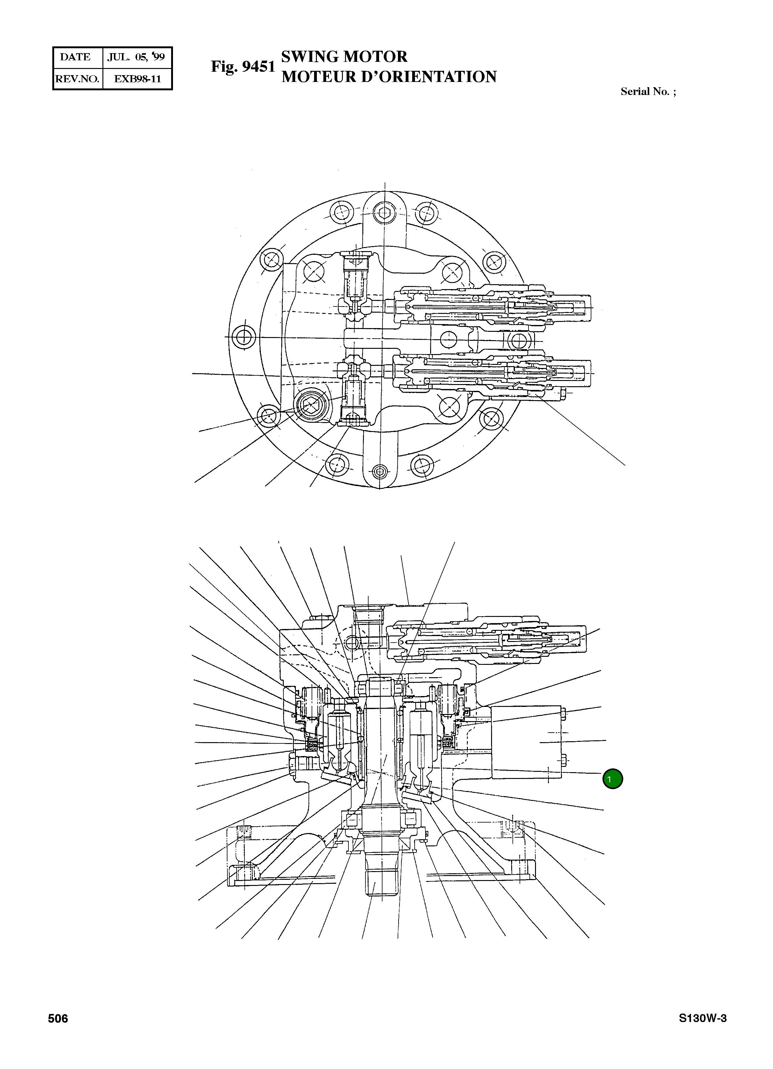 Поршень 115362 Komatsu