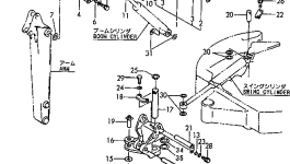 Втулка YM172116-82400 Komatsu