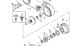 Прокладка 1438 886 H1 Komatsu