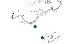 Провод 21M-06-14180 Komatsu