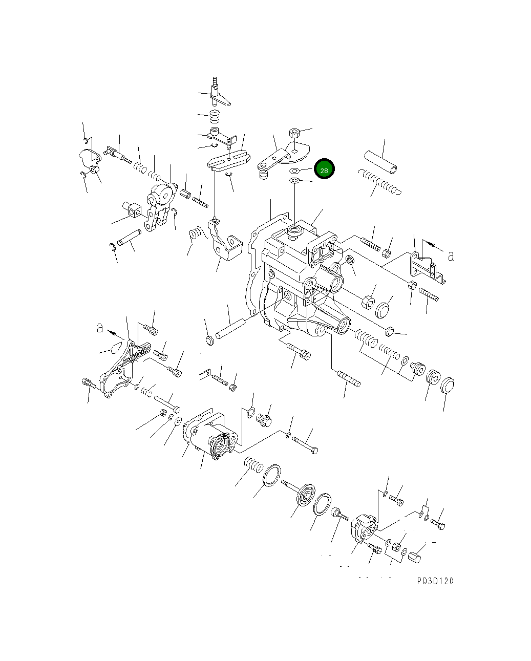 Регулировочная прокладка DK139410-2100 Komatsu