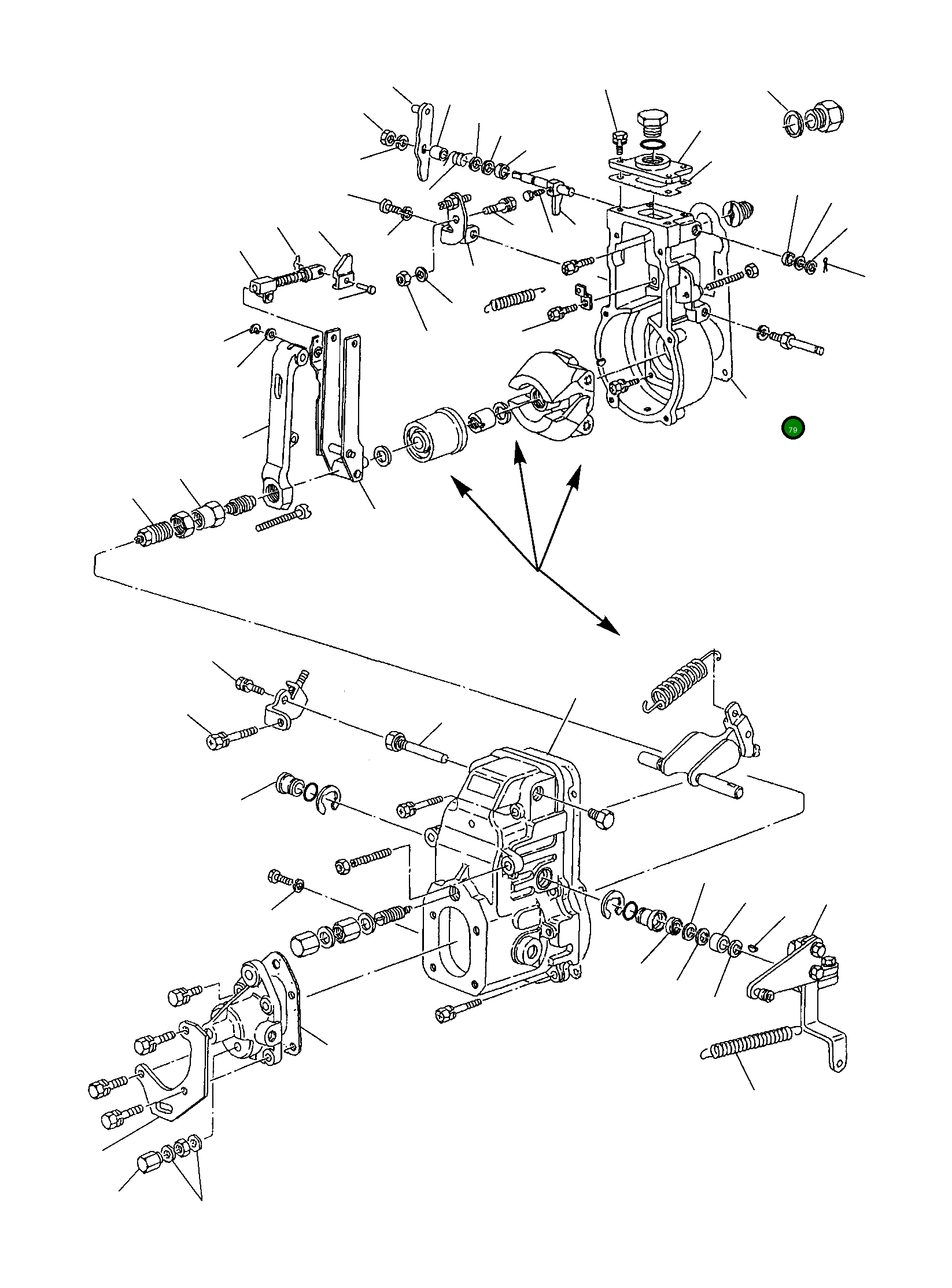 Прокладка YMX1543901300 Komatsu