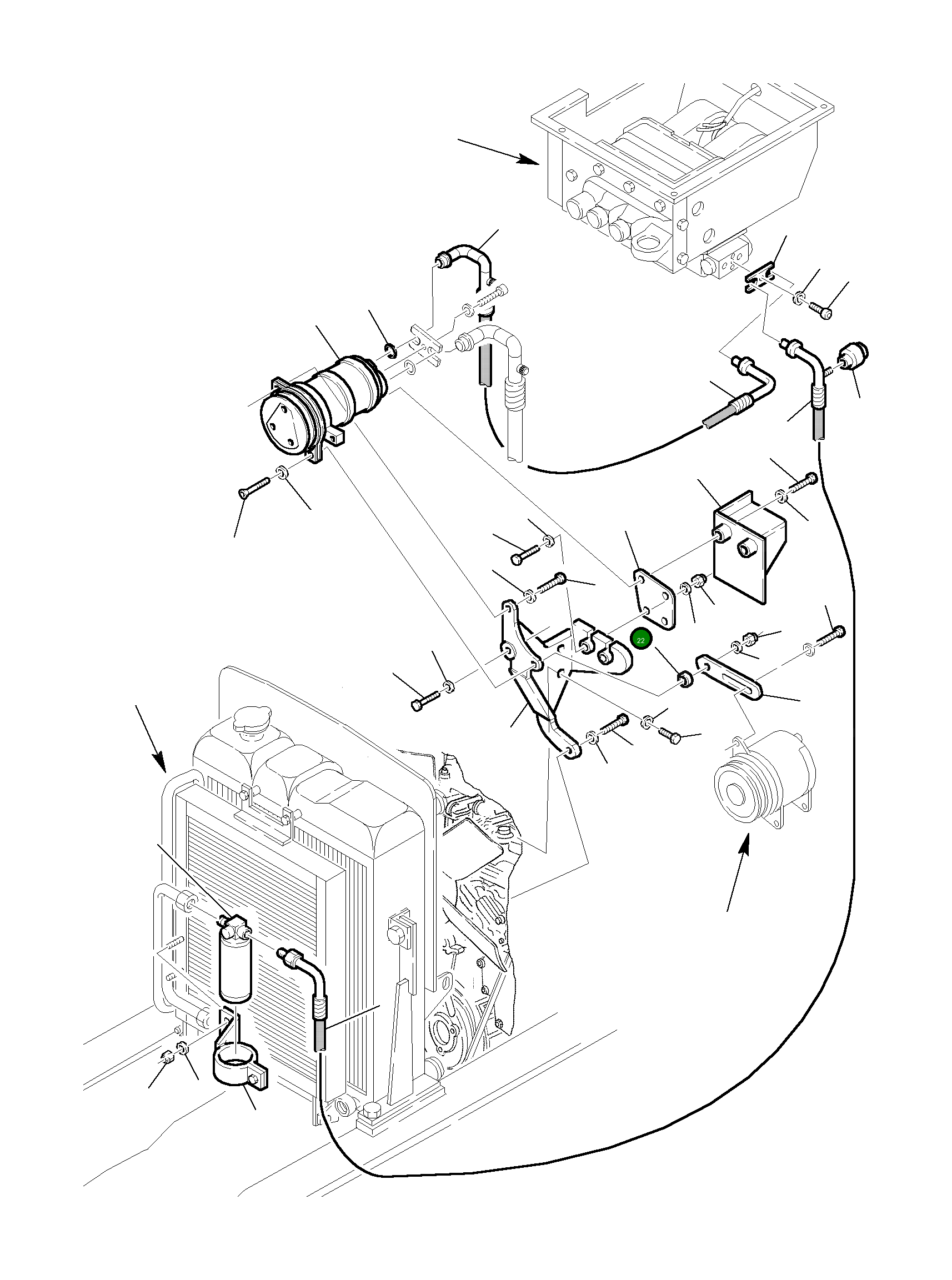 Проставка 312640609 Komatsu