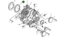 Прокладка 21T-38-12531 Komatsu
