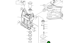 Проставка 21W-70-48160 Komatsu