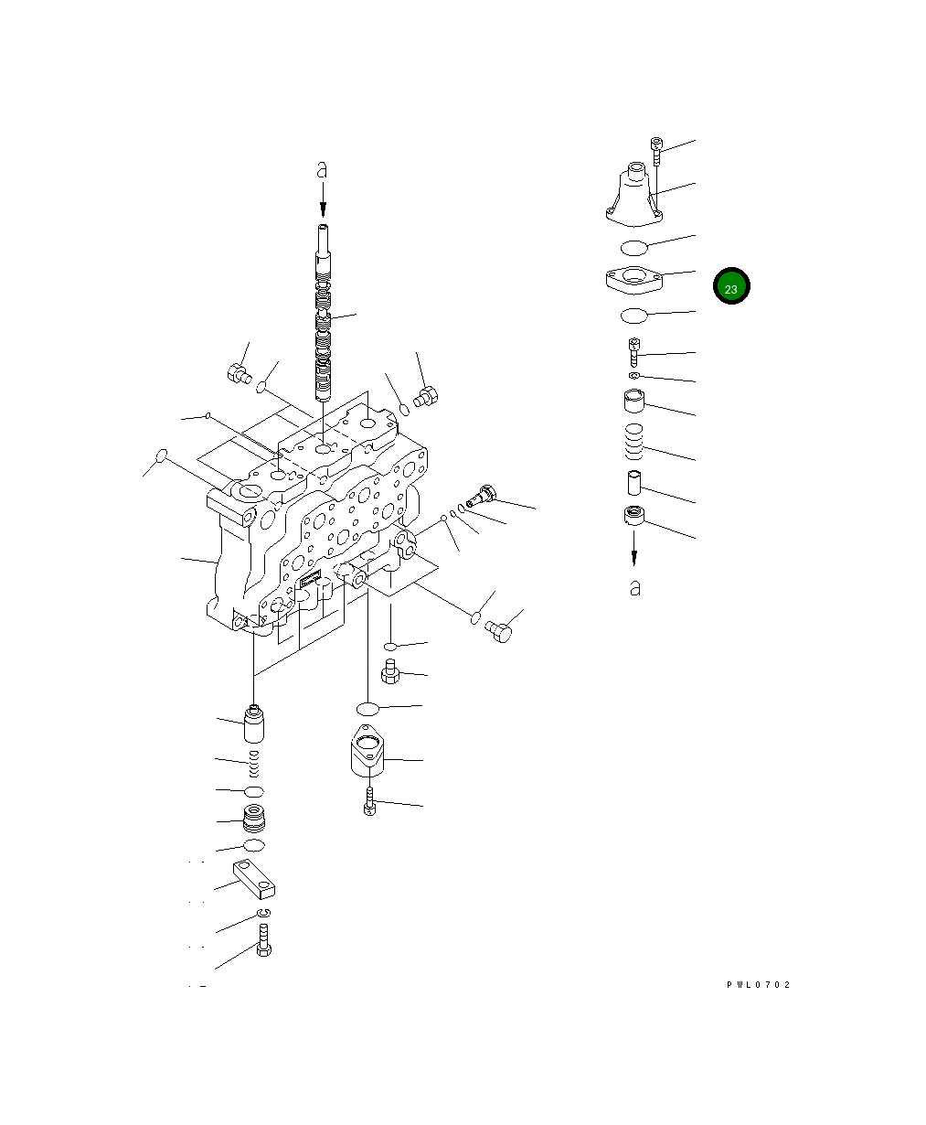 Проставка 709-63-21630 Komatsu
