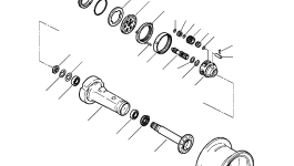 Поршень 1301 727 H1 Komatsu