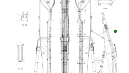 Палец KV-C120-3150 Komatsu