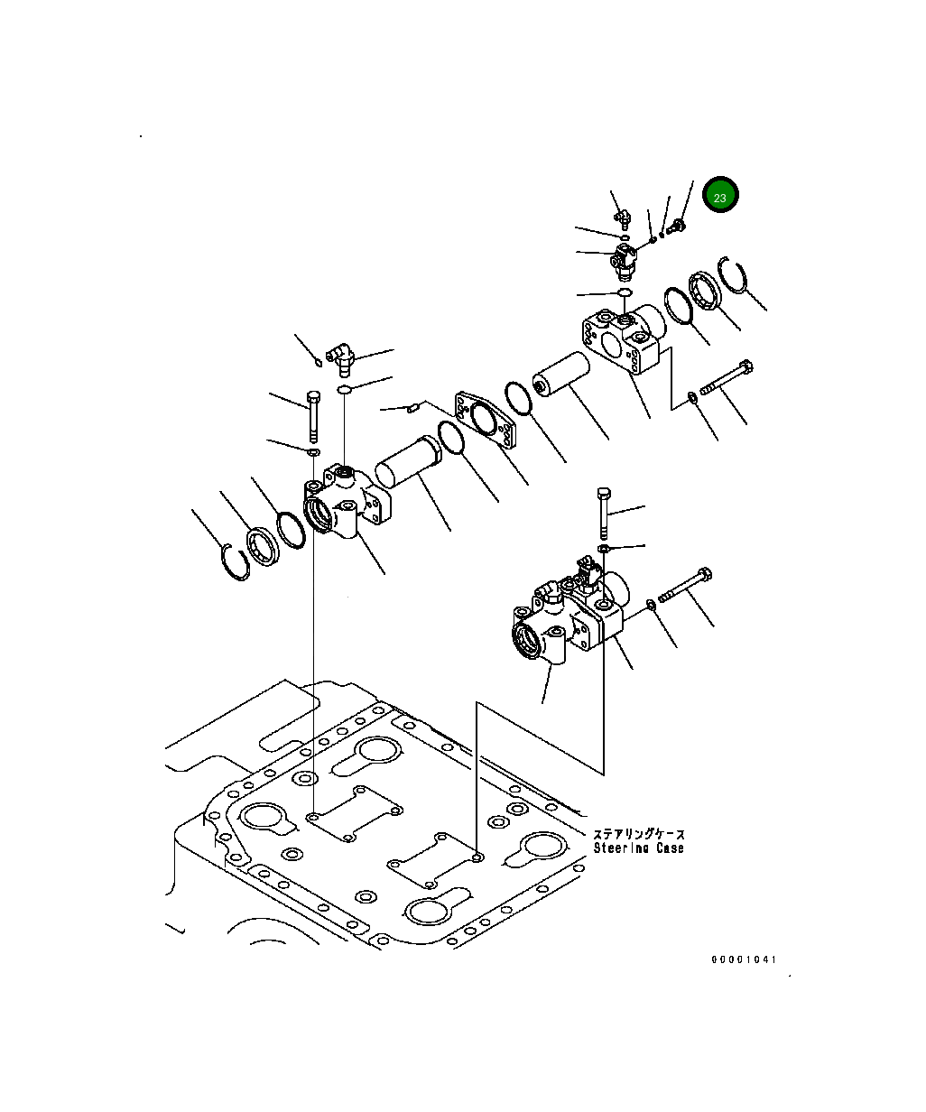 Пробка 124-40-61261 Komatsu
