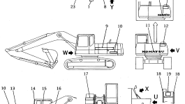 Пластина 20Y-00-12520 Komatsu