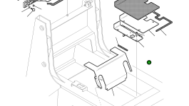 Панель, правая 332205072 Komatsu