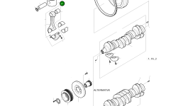 Поршень 65.02501-0232 Komatsu