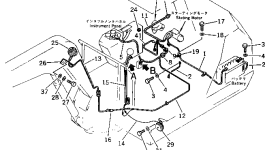Провод 20S-06-13121 Komatsu