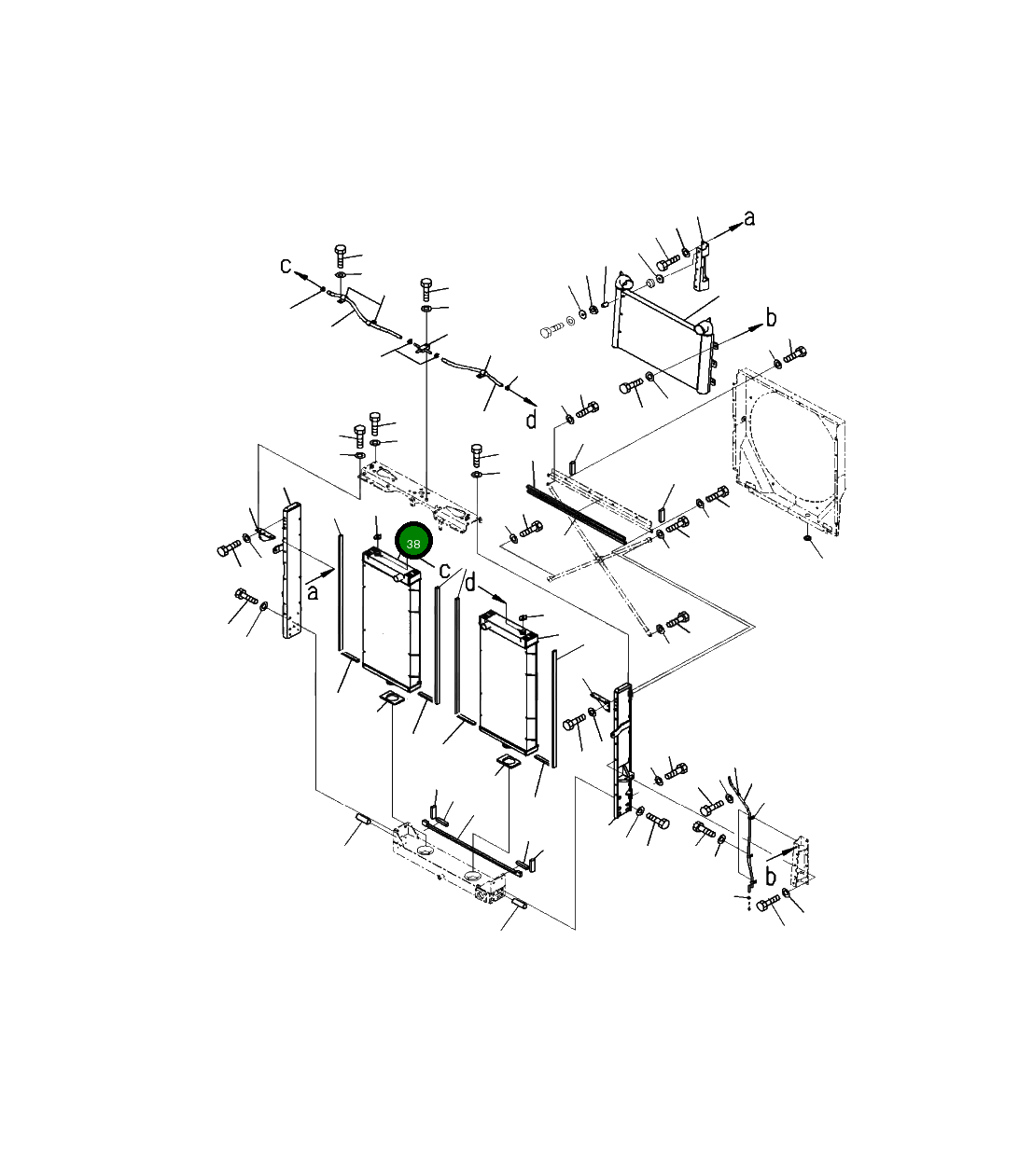 Сердечник 425-03-42220 Komatsu