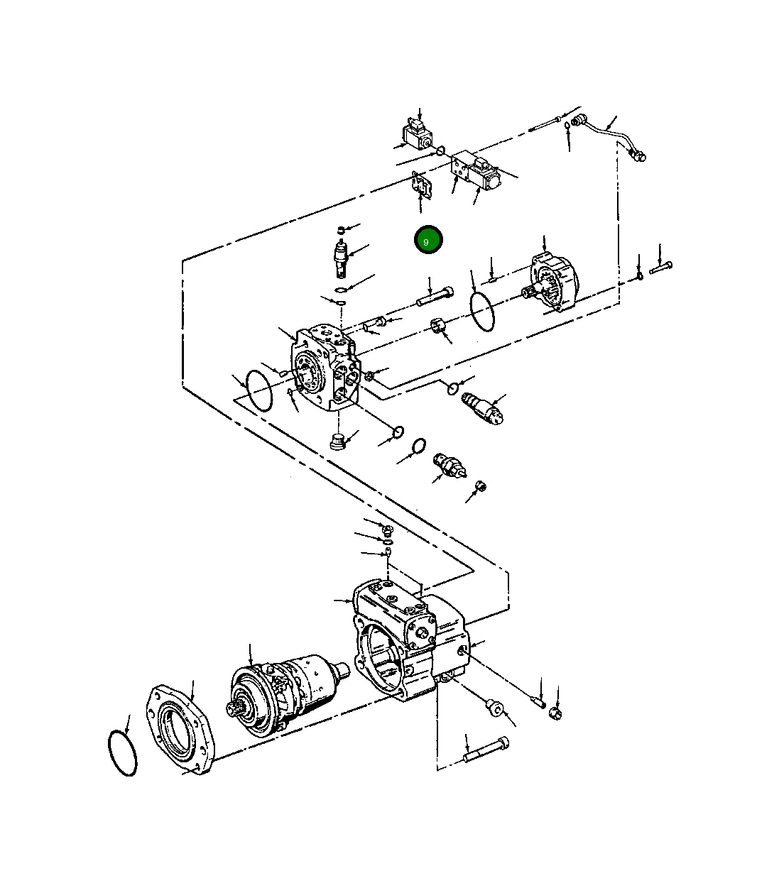 Прокладка 134 301 Komatsu