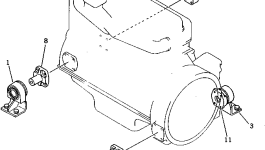 Проставка 205-01-71151 Komatsu