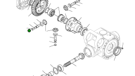 Пара конических шестерён DG1120450042 Komatsu