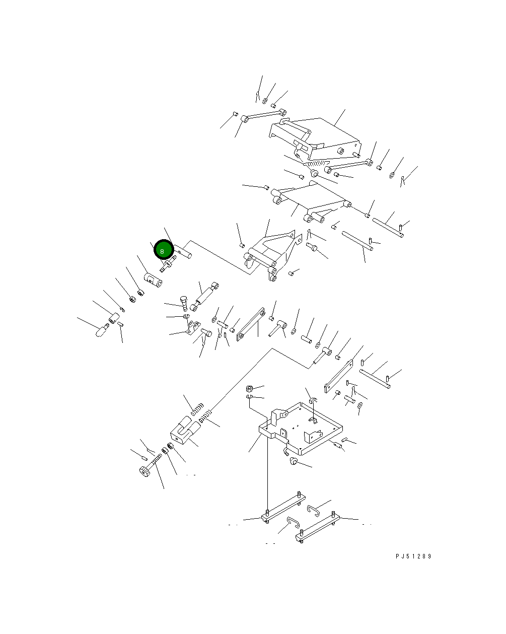 Ручка 232-57-57350 Komatsu