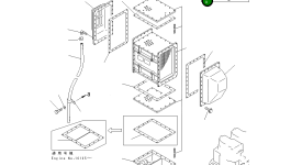 Прокладка 6212-16-4840 Komatsu