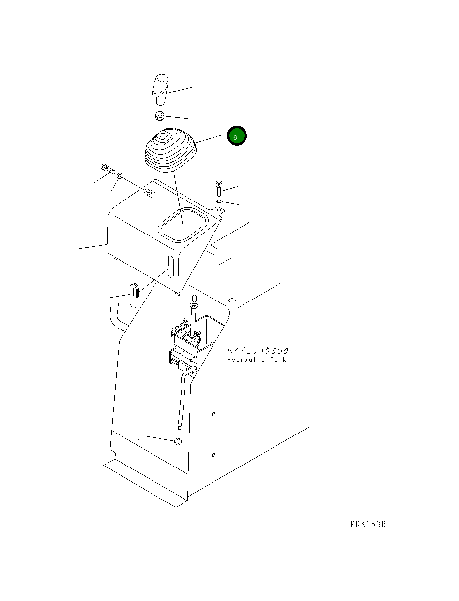 Пыльник 114-43-51490 Komatsu
