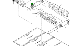 Проставка C/L154L001 Komatsu