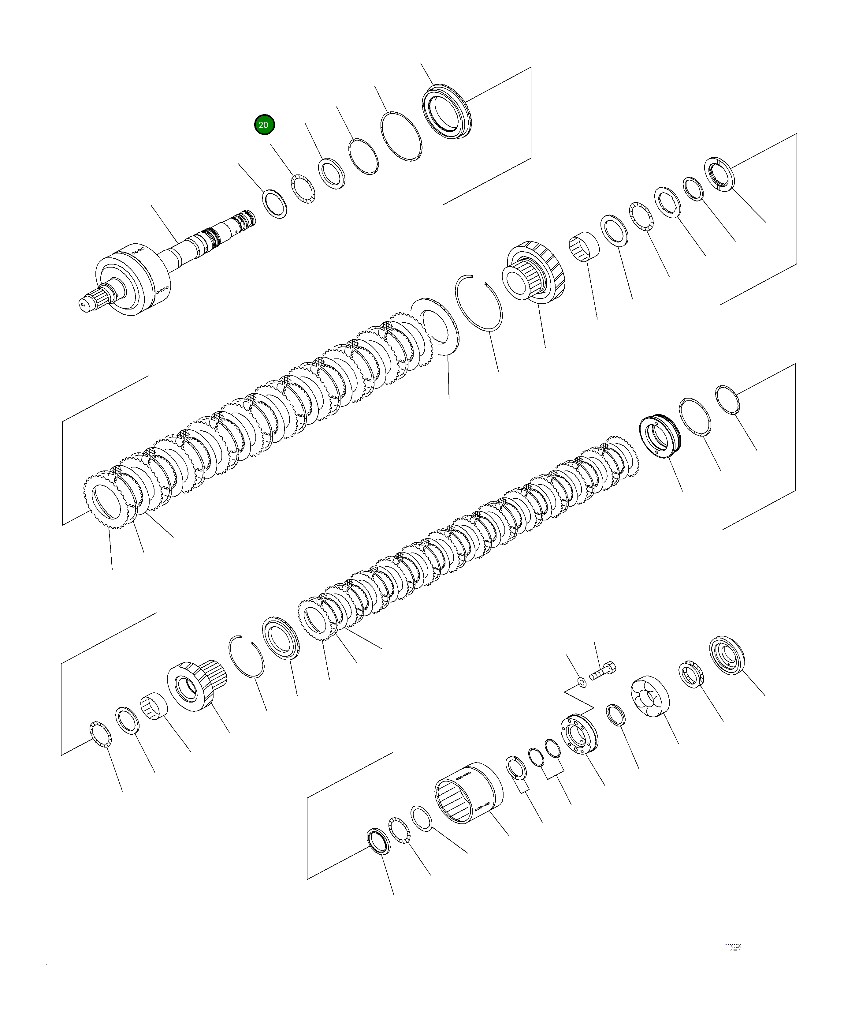 Проставка 714-07-46151 Komatsu
