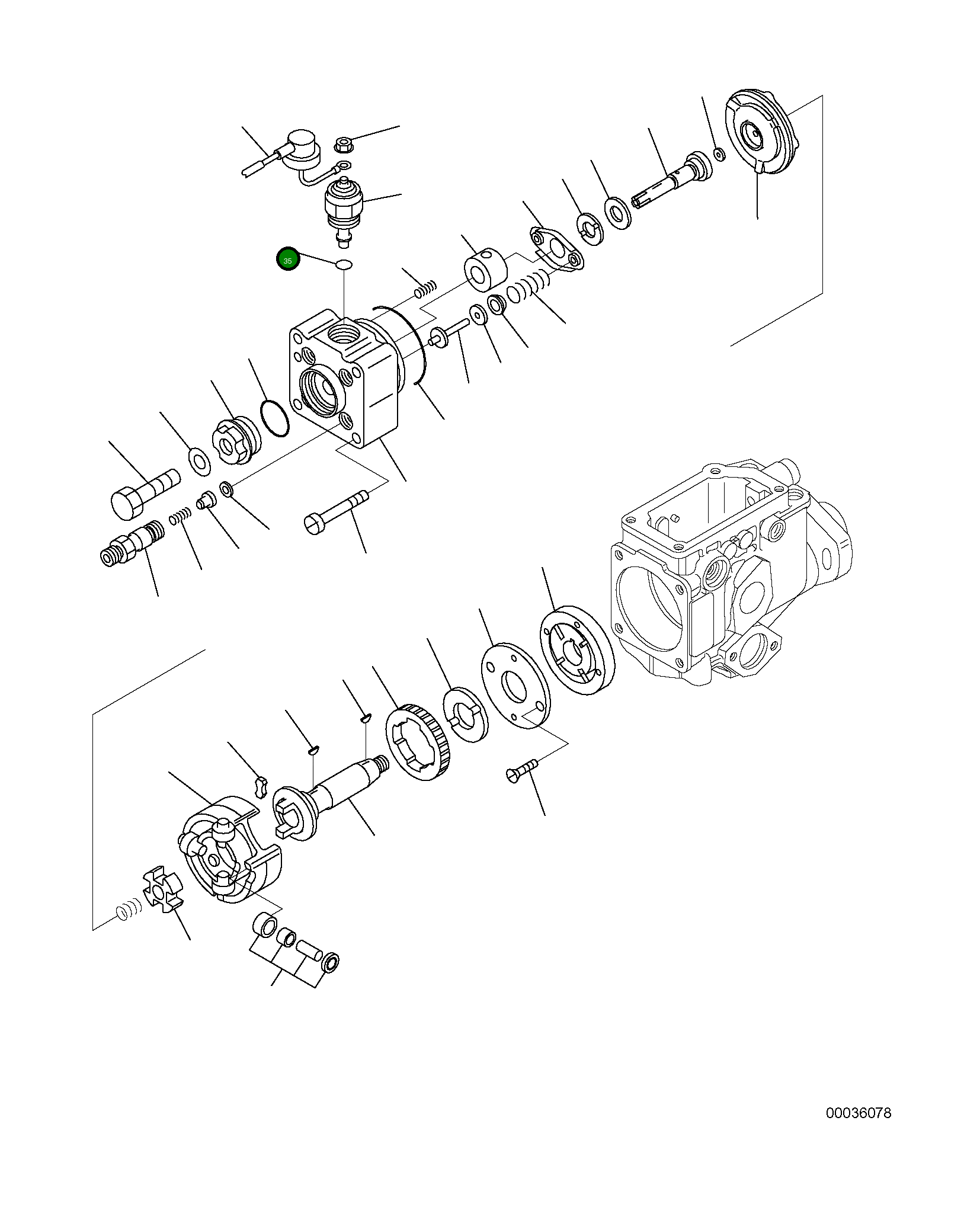 Провод DK146662-0120 Komatsu
