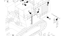 Рельс 916 315 40 Komatsu