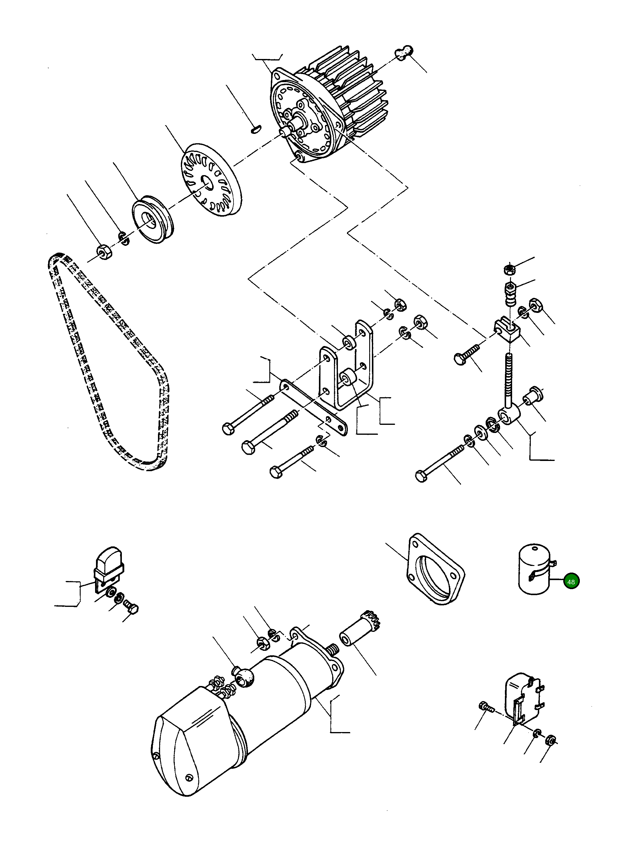 Реле 2969698M91 Komatsu