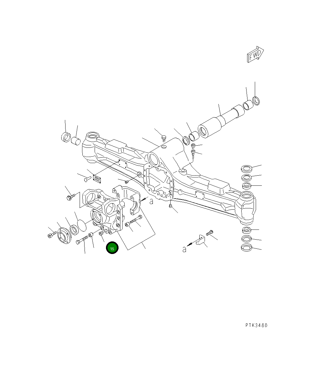 Пробка 20E-23-K1580 Komatsu