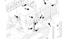 Рельс 914 505 40 Komatsu